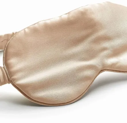 Sleepwear - Ashley Sleep Mask Latte 9 X 23 - MAISON VIVARAISE - SDE VIVARAISE WINKLER