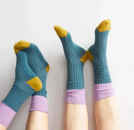 Chaussettes - Chaussettes Yvette Orage 36/38 - LA CERISE SUR LE GATEAU