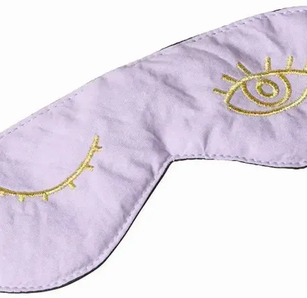 Sleepwear - Eyes Sleep Mask Lilas 8 X 20 - LA CERISE SUR LE GATEAU