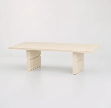 Armchairs - Coffee table coloured wood noon - NOBODINOZ