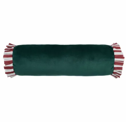 Tissus - Coussin traversin en eco-velours Emily - NOBODINOZ