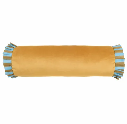 Tissus - Coussin traversin en eco-velours Emily - NOBODINOZ