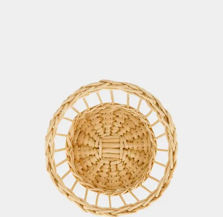 Plats et saladiers - HANDMADE VITÓRIA NATURAL WICKER SMALL BREAD BASKET - HOUSE OF CAPRICORN