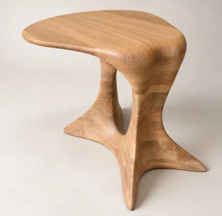 Objets design - Table Sculptée Aphrodite | Chêne Européen Massif - NEXART