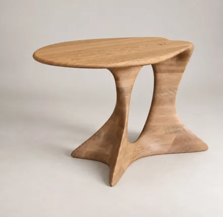 Objets design - Table Sculptée Aphrodite | Chêne Européen Massif - NEXART
