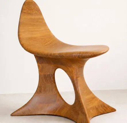 Chaises - Aphrodite Gen. II | Fauteuil Premium Sculpté | Chêne Européen Massif - NEXART