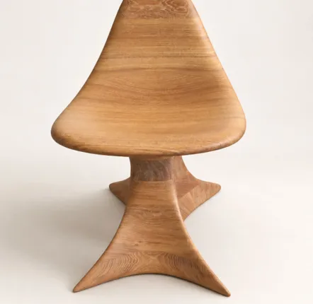 Chaises - Aphrodite Gen. II | Fauteuil Premium Sculpté | Chêne Européen Massif - NEXART