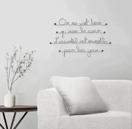 Other wall decoration - Love Wall Decor Sculpture - BIJOUX DE MUR