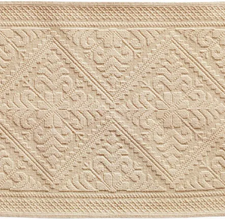 Autres linges de bain - Tapis de bain Enzo Poudre 54 x 64 - MAISON VIVARAISE - SDE VIVARAISE WINKLER