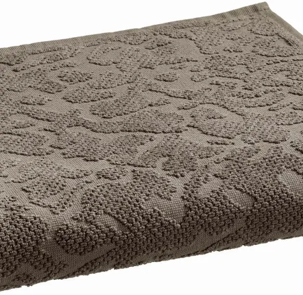 Bath towels - Gilda Bath Towel Carbone 90 X 150 - MAISON VIVARAISE - SDE VIVARAISE WINKLER