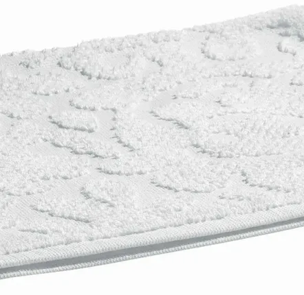 Bath towels - Gilda Guest Towel Neige 30 X 50 - MAISON VIVARAISE - SDE VIVARAISE WINKLER