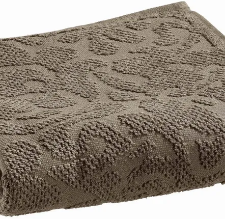 Bath towels - Gilda Bath Towel Carbone 50 X 100 - MAISON VIVARAISE - SDE VIVARAISE WINKLER