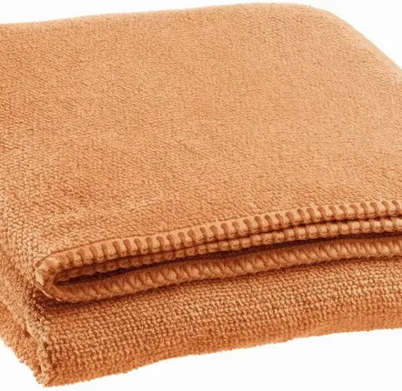Bath towels - Bora Bath Towel Cannelle 90 X 150 - MAISON VIVARAISE - SDE VIVARAISE WINKLER