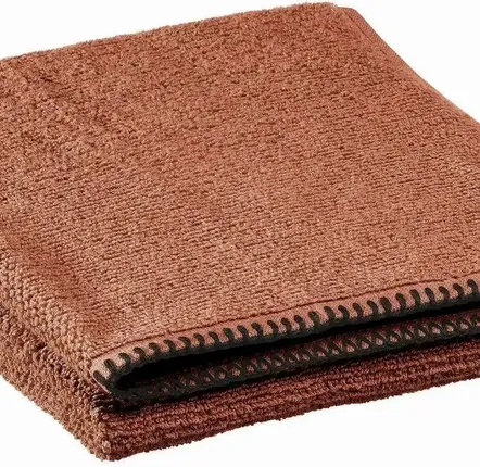 Bath towels - Bora Bath Towel Cacao 50 X 100 - MAISON VIVARAISE - SDE VIVARAISE WINKLER