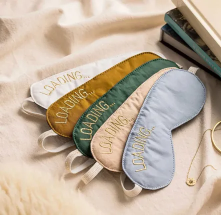 Sleepwear - Sleep Mask Loading... Bluetiful 8 X 20 - LA CERISE SUR LE GATEAU