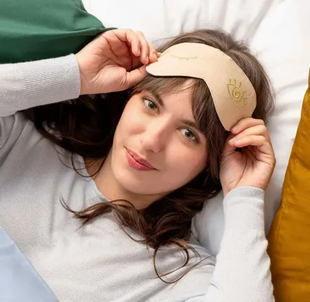 Sleepwear - Eyes Sleep Mask Muscade 8 X 20 - LA CERISE SUR LE GATEAU