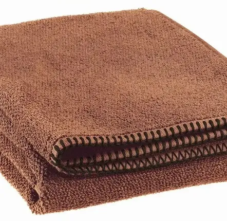 Other bath linens - Bora Bath Sheet Cacao 70 X 130 - MAISON VIVARAISE - SDE VIVARAISE WINKLER