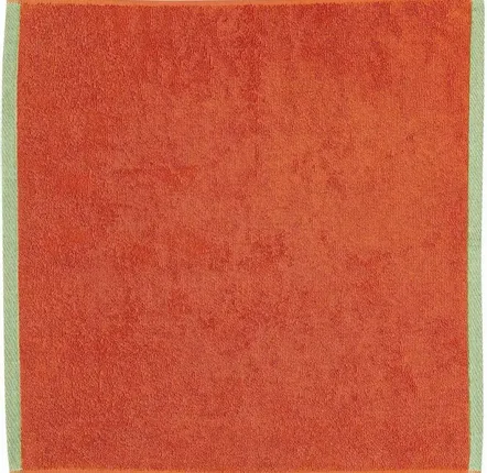 Torchons textile - Essuie-mains Cara bicolore Cannelle 50 x 50 - MAISON VIVARAISE - SDE VIVARAISE WINKLER