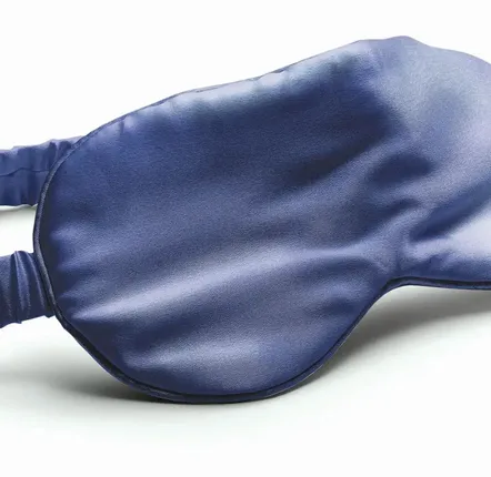 Sleepwear - Ashley Sleep Mask Cobalt 9 X 23 - MAISON VIVARAISE - SDE VIVARAISE WINKLER