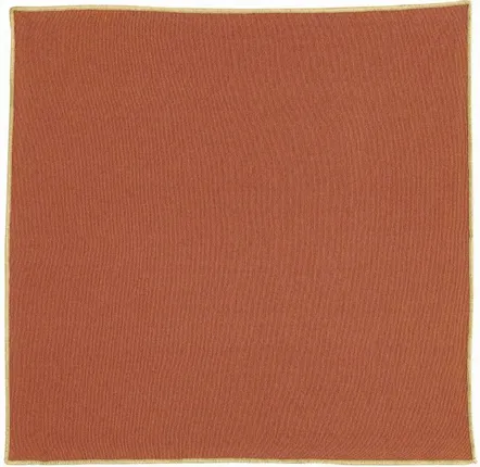 Serviettes - Serviette de table recyclée Grace Cuivre 40 x 40 - MAISON VIVARAISE - SDE VIVARAISE WINKLER