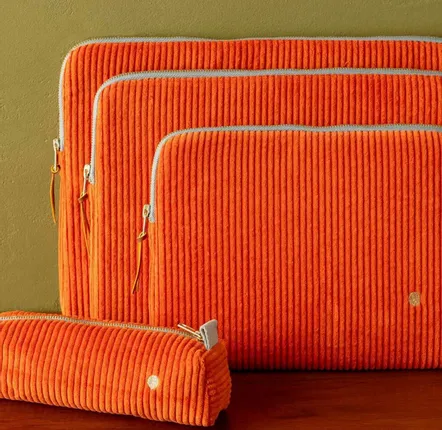 Other office supplies - Laptop Sleeve Loen Terracotta 13-14"" - LA CERISE SUR LE GATEAU