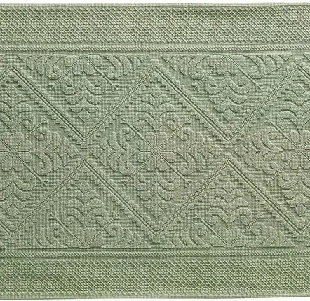 Other bath linens - Enzo Bath Mat Tilleul 54 X 110 - MAISON VIVARAISE - SDE VIVARAISE WINKLER