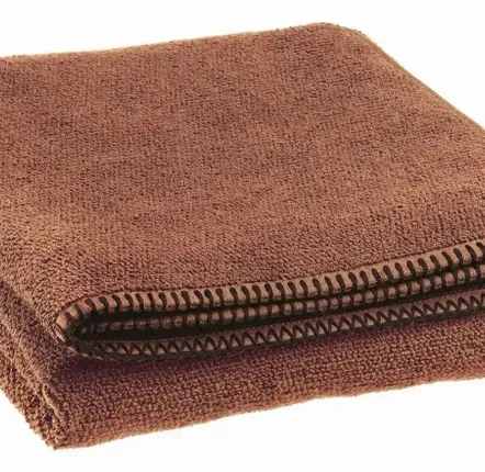Other bath linens - Bora Bath Sheet Cacao 90 X 150 - MAISON VIVARAISE - SDE VIVARAISE WINKLER
