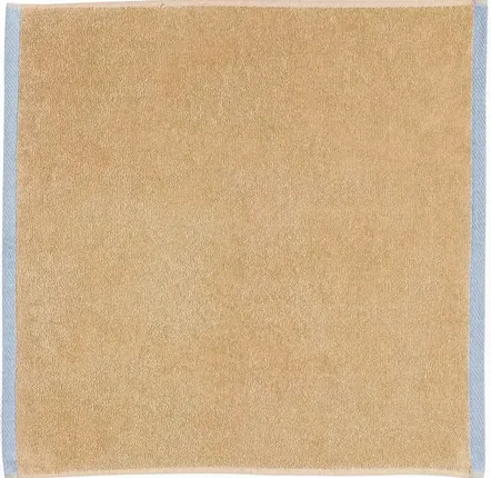 Torchons textile - Essuie-mains Cara bicolore Sable 50 x 50 - MAISON VIVARAISE - SDE VIVARAISE WINKLER