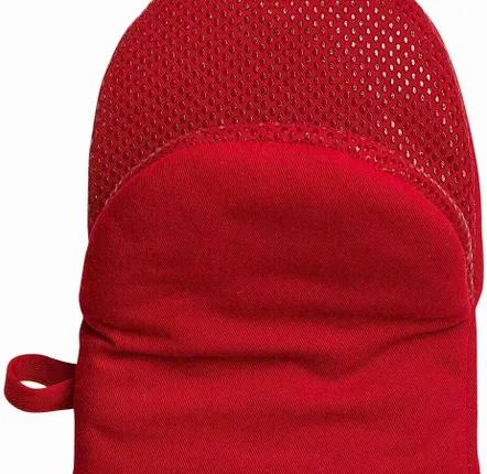 Potholders - Greg mini oven glove Rouge 15 X 20 - MAISON VIVARAISE - SDE VIVARAISE WINKLER