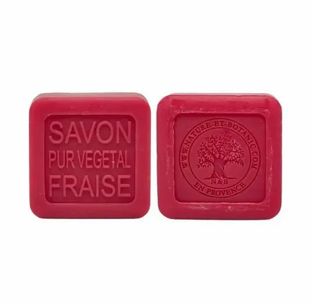 Soaps - STRAWBERRY SOAP – PACK OF 24 - NATURE & BOTANIC