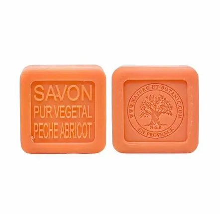 Soaps - PEACH & APRICOT SOAP – PACK OF 24 - NATURE & BOTANIC