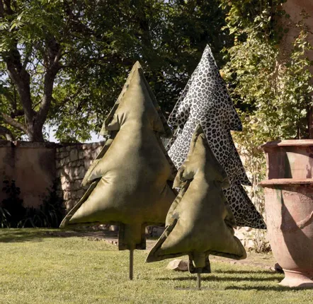Table lamps - Sapin lumineux KAKI - ROSE VELOURS