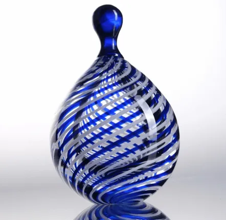 Verre d'art - Objet Décoratif Sfera Filigrana en Verre Soufflé - BELS & PEARL