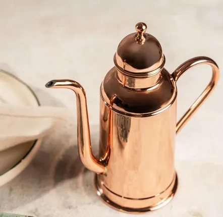 Stemware - Handmade Copper Olive Oil Dispenser - BELS & PEARL