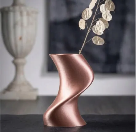 Aménagements pour bureau - Vase imprimé en 3D « BAILE » | Mousse au moka - AUURA