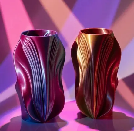 Aménagements pour bureau - Vase « Plaisir » | Rose et bleu | Multicolore - AUURA