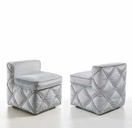 Poufs - POUF RICHMOND MINI - SIWA SOFT STYLE HOME