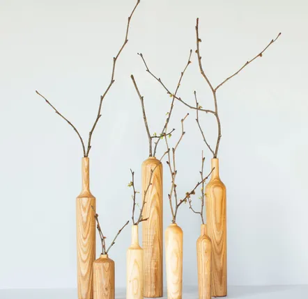 Décorations florales - Wooden Vase - WOODEN STORY