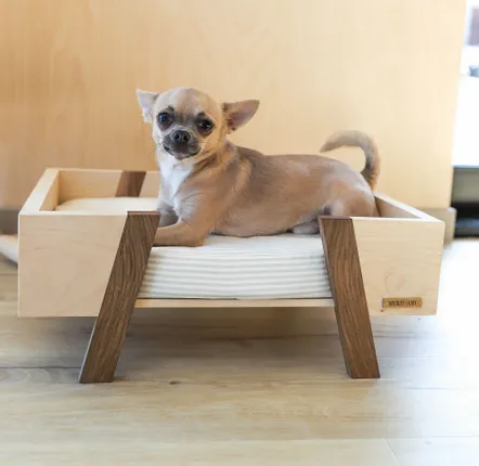 Beds - Wooden Pet Bed - WOODEN STORY