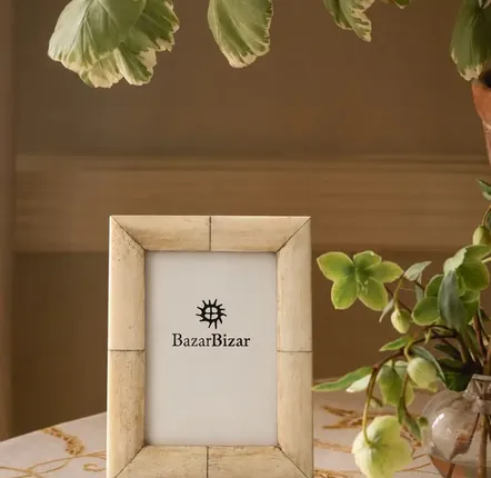 Cadres - Le Wabi Bone Frame - Crème - 13x18 - BAZAR BIZAR LIVING