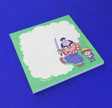 Papeterie - Bloc-notes « Samurai » - Format 10 x10 cm - YEAAAH! STUDIO