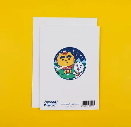 Card shop - Hot chocolate” greeting card - YEAAAH! STUDIO