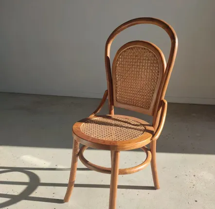 Chairs - Natural wood cane chair - OFFICE OBJETS