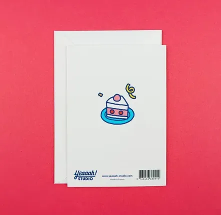 Card shop - "Mimi and Lil'Tako" Birthday Card - YEAAAH! STUDIO