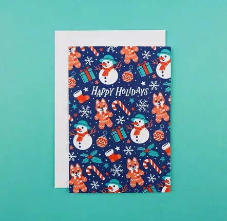 Card shop - "Pain d'épices” greeting card - YEAAAH! STUDIO