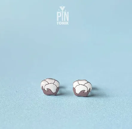 Jewelry - Cotton Stud Earrings - PINTONIK