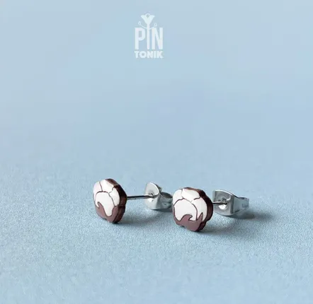 Jewelry - Cotton Stud Earrings - PINTONIK