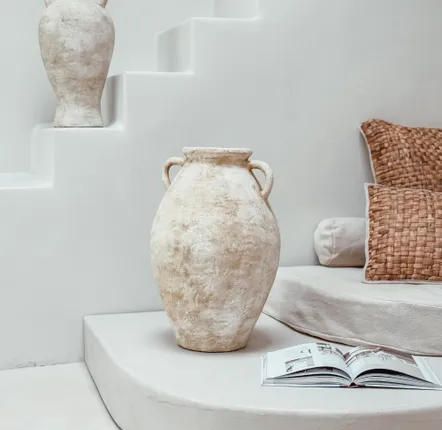 Decorative objects - Indah clay vase - DESIGN TRIP