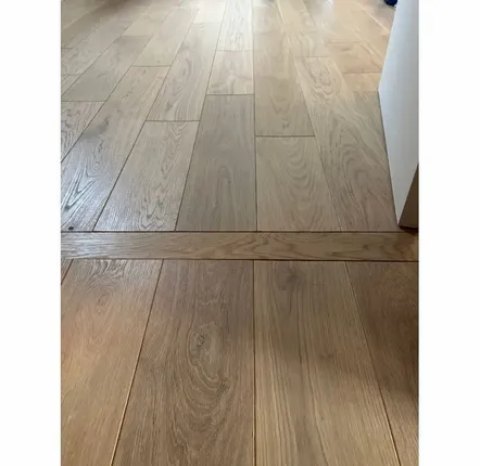 Parquets - Brushed oak laminated parquet — 140 mm - LIGERIO