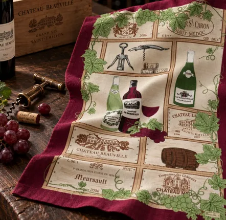 Kitchen linens - Millesime tea towel - BEAUVILLÉ